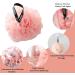 DUP Loofah Shower Puff Bath Body Brush Mesh Sponge Exfoliating Scrunchie 3pcs (Light Colour) - Buy Online on GoSupps.com