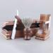 Haryali London Sustainable Razor Set | 4-Piece Wooden Shaving Kit | Eco-Friendly Razor & Brush Holder in Elegant Wooden Box - Buy Online on GoSupps.com