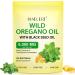 Oil of Oregano with Black Seed Oil - 6000mg Organic Oregano Oil Capsules 2-in-1 Oregano Supplement for Immune Health with High Carvacrol & Thymoquinone - Non-GMO Extra Strength Herbal Supplement