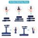 Health Gear Finger Corrector - Steel Support for Hammer Fingers & Sprains - Navy Blue - Buy Online on GoSupps.com