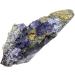 Natural Crystal Rough Natural Polyhedral Tanzanite Blue Purple Fluorite Cluster Mineral specimens Gem Level Stones and Crystals (Size : 9) - Buy Online on GoSupps.com