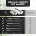 Valuxe Premium Tubenquetscher - 3x Small Stainless Steel Toothpaste Expressor | Efficient Tube Press with Hanging Off | Complete 3 Set for Maximum Product Use - Buy Online on GoSupps.com
