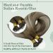 RUNATURE Nano Ring Hair Extensions Real Human Hair Blonde to Brown Ombre 20 Inch 50g A-Nano-#3/8/22 - Buy Online on GoSupps.com
