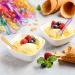 200 PCS Colourful Mini Disposable Tasting Spoons Plastic Assorted Ice Cream Scoops Dessert Scoops Tiny Spoons with Multi Colour - Buy Online on GoSupps.com