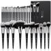 DUcare Professional Makeup Brush Set 32Pcs Makeup Brushes Premium Synthetic Kabuki Foundation Blending Brush Face Powder Blush Concealers Eye Shadows 32pcs black