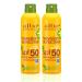Alba Botanica Hawaiian SPF 50 Nourishing Coconut Clear Spray Sunscreen - 2 Pack - Buy Online on GoSupps.com