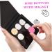 Minkissy 2 Sets Empty Makeup Tray - Metallic Eye Shadows & Magnetic Round Design - Ideal for Air Conditioning Use - Buy Online on GoSupps.com
