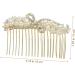 MAGICLULU Alloy Rhinestone Hair Comb Girl Headbands Flower Girl Hair Clip Headbands for Rhinestone Headpiece Hair Accessories Bridal Hair Pin Prom Decorate Rhinestones Bride - Buy Online on GoSupps.com