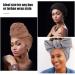 EMOOING Extra Long Stretch Jersey Turban Head Wrap for Black Women - Soft & Breathable African Knit Scarf - Buy Online on GoSupps.com