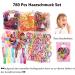 Arlando Girls Hair Accessories Set 780 PCS Baby Hair Ties Clips & Rubber Bands | International Shipping - Buy Online on GoSupps.com