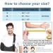 Arm Sling Shoulder Immobilizer for Men & Women | Comfort Medical Support for Rotator Cuff Injury & Post-Surgery Rehabilitation (Black Medium - Buy Online on GoSupps.com