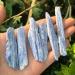 Natural Crystal Rough Home Decoration 100g Natural Blue Crystal Blue Stone Point Blue Spar Stone Specimen Gravel Crystals and Stones Celestite Stones Crystals - Buy Online on GoSupps.com
