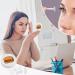 Portable Cute Hamburger Contact Lens Travel Kit with Mirror - Perfect for Daily Outdoor Use - Buy Online on GoSupps.com