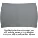 PetFusion Waterproof Large Dog & Cat Food Mat (24x16x.4) - Grey - Buy Online on GoSupps.com