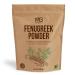 MB Herbals Fenugreek Seeds Powder 1 Pound | 16 oz / 454 Gram | Organically Grown Fenugreek | Trigonella foenum-graecum Sd. | Methi Powder