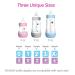 MAM Easy Start Anti-Colic Bottles 9 oz (3-Pack) | Medium Flow Silicone Nipple | Unisex Baby Essentials - Buy Online on GoSupps.com