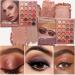 Palette De Maquillage Livre | Durable Multicolore De Voyage Illuminant Et Fard Paupi res - D butant Petite Amie F te Mariage Yeux Joue No l Anniversaire - Buy Online on GoSupps.com