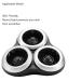 KIMISS Replacement Shaver Heads for S9000 SH70 S7710 SH90 RQ11 RQ12 S7000 - Efficient Skin-Friendly Electric Shaver Parts - Buy Online on GoSupps.com