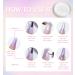 BISHENGYF Pearl Chrome Nail Powder - Super Gloss Shell Nails Art Powder for Stunning Nail Designs - Buy Online on GoSupps.com