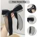 Velvet Hair Bows Clips for Women Black Ribbon Clips for Girls Cute Big Bowknot Hair Clips Barrettes Accessories for Party Birthday Holiday Graduation - Buy Online on GoSupps.com