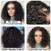 RULINDA 180 Density Short Curly Wig Human Hair | 5x5 HD Lace Closure | Glueless Brazilian Virgin Hair Wig (10) - Buy Online on GoSupps.com