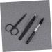 Frcolor Eyebrow Trimming Kit - Razor Scissors Brush & Comb | Perfect Eyebrow Grooming Set for Precision | International Shipping Available - Buy Online on GoSupps.com