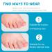 Hammer Toe Straightener & Corrector - Multi-Size Toe Spacers for Curled Toes Bunions & Crooked Toes (For Men & Women - Buy Online on GoSupps.com
