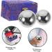 Partykindom 2-in-1 Fitness Handball & Baoding Massage Balls for Seniors | Portable Hand Massager & Relaxation Tools - Buy Online on GoSupps.com