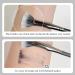 5PCS Folding Scalloped Lash Brush Set - Soft Mascara Fan Brushes for Perfect Lashes | Eyelash Makeup Tools for Upper & Lower Lashes - Buy Online on GoSupps.com