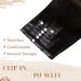 Vivien Real Hair Clip Extensions 7PCS 140g - PU Clip In Brown & Natural Black with Caramel Blonde Highlights - 20 Inch #1B/4/27 - Buy Online on GoSupps.com