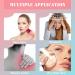 VANALIA Ice Roller and Gua Sha Set for Face, Eyes, and Neck - Facial Beauty Tool in Pink for Brighter Skin and Natural Glow - Buy Online on GoSupps.com