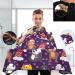 Visesunny Funny Monkey Santa Claus Barber Cape - Water-Resistant Hair Cutting Apron for Stylish Grooming | Anti-Static Polyester Salon Cape - Buy Online on GoSupps.com