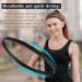 4-Piece Thick Non-Slip Elastic Sport Headbands for Women and Men - Black - Buy Online on GoSupps.com