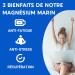 MARINE MAGNESIUM + Vitamin B6 | Up to 300 mg/day | Against fatigue anti-stress muscle recovery | Up to 6 months cure | Food supplement | Made in France - Buy Online on GoSupps.com
