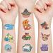Anime Cartoon Temporary Tattoos Stickers - Kids Birthday Party Favor Decorations - 20 Sheets - Buy Online on GoSupps.com