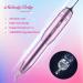 MelodyBetty Electric Nail Drill - Professional Acrylic Nail Machine for Gel & Acrylic Nails | Portable USB Nail File Efile Set with Iridescent Bits - Buy Online on GoSupps.com