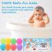 Tacobear Kids Bath Bombs 8 Pack with Surprise Toy Inside - Organic Bubble Fizz Spa Set for Boys, Girls, Toddlers - Ideal Birthday, Christmas Gift - Buy Online on GoSupps.com