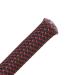 25ft - 3/4 inch PET Expandable Braided Sleeving BlackRed Alex Tech Braided Cable Sleeve 3/4"-25ft Blackred