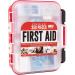 M2 BASICS 350 Piece Emergency First Aid Kit | Dual Layer  Wall Mountable  Medical Supplies for Business  School  Car or Home - Buy Online on GoSupps.com
