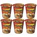 CNMART Nongshim Neoguri Hot Spicy Seafood Flavour Instant Noodle Cup 62g (Pack of 6)