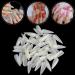 1200PCs Almond Shape Fake Nails - 12 Sizes Acrylic Nail Tips for Manicure & Nail Art - Clear & Natural Finish - Buy Online on GoSupps.com