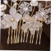 FRCOLOR Wedding Hair Comb for Bridal Crystal Hair Bridal Hair Wedding Hair twist European and Bridal Hair Comb - Buy Online on GoSupps.com