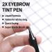 Passioncat 2X Waterproof Eyebrow Tattoo Pen - Natural Brown Eyebrow Definer Tint - Buy Online on GoSupps.com