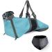 Cinf Cat Retention Bag | Safe Cat Transport & Care Bag for Veterinary Visits Medicine Administering Dental Care Bathing Nail Cutting | Mask Included - Blue - Buy Online on GoSupps.com