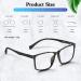 Buy Blue Light Blocking Glasses for Women & Men | Anti Eyestrain Eyeglasses for Computer TV Phones & Gaming - Black - Buy Online on GoSupps.com