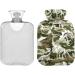 NAANLE Camouflage Dinosaur Skull Hot Water Bottle - 1L Pain Relief & Therapy | Ideal for Bed Hands & Feet - Buy Online on GoSupps.com
