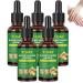 Essences gingembre soin ongles Renforceur ongles ab m s S rum nails 7 jours Huiles gingembre soin cuticules soutien nails Durcisseur N gel fragiles Convient aux N gel mains pieds (5pcs)