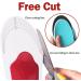 Corrective Arch Support Inserts - Relieve Flat Foot, Plantar Fasciitis, and Foot Pain | Anti-Fatigue Insole for Men and Women (L Size: Men 8-12, Women 9-14.5) - Buy Online on GoSupps.com