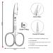ZIZZLON Eyebrow Scissors for Men and Women - Professional Stainless Steel Grooming Tool for Facial Hair, Nose, Mustache, Beard, and Eyelash - Buy Online on GoSupps.com