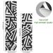 Eyanle Abstract Black White Skateboard Grip Tape 44x10in - Non Slip Sandpaper Longboard Scooter Griptape - Anti-Tearing Design - 12 - Buy Online on GoSupps.com